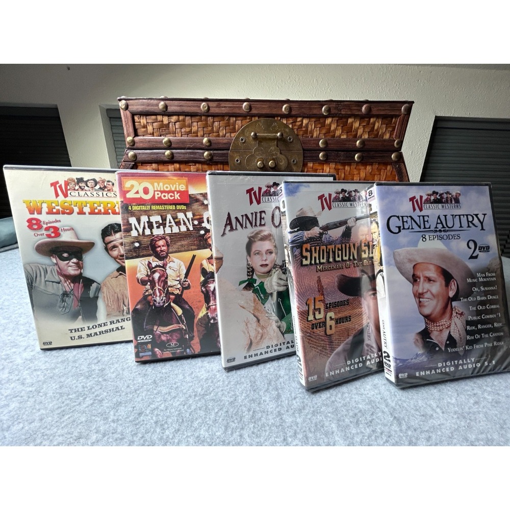 Gene Autry TV Classic Westerns, Annie Oakley, Shotgun Slade, Westerns, Mean Guns